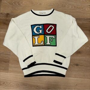 Vintage Golf Knit Sweater